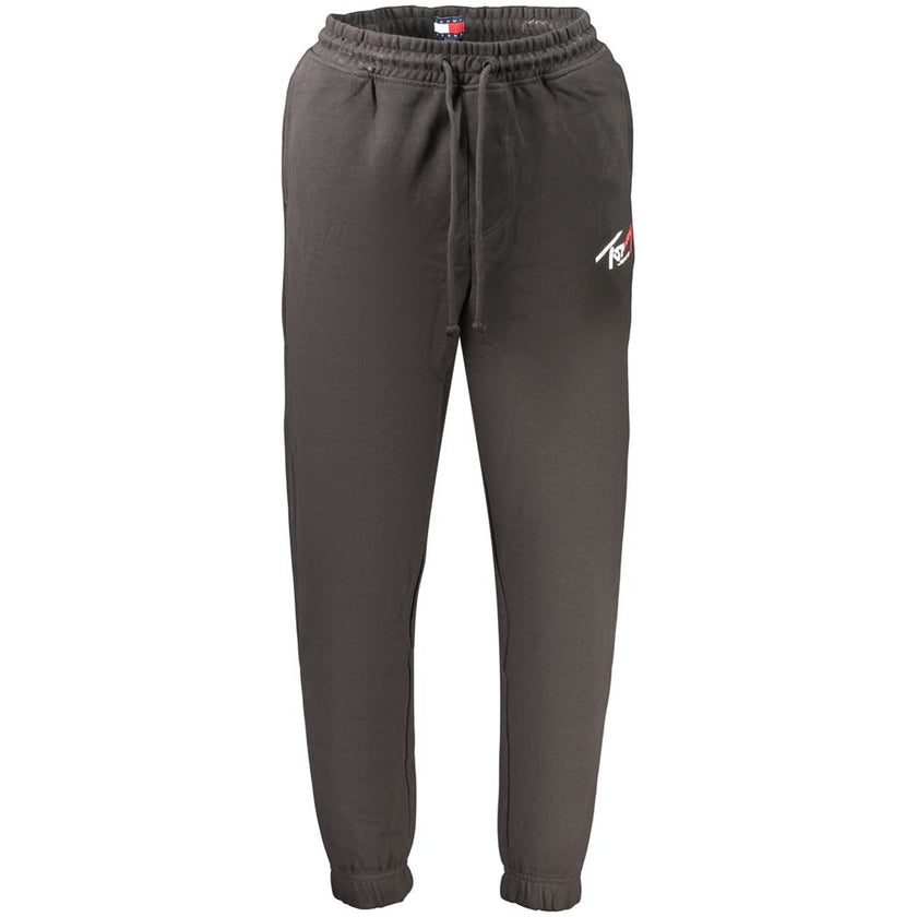 Tommy Hilfiger Schwarze Baumwollhose