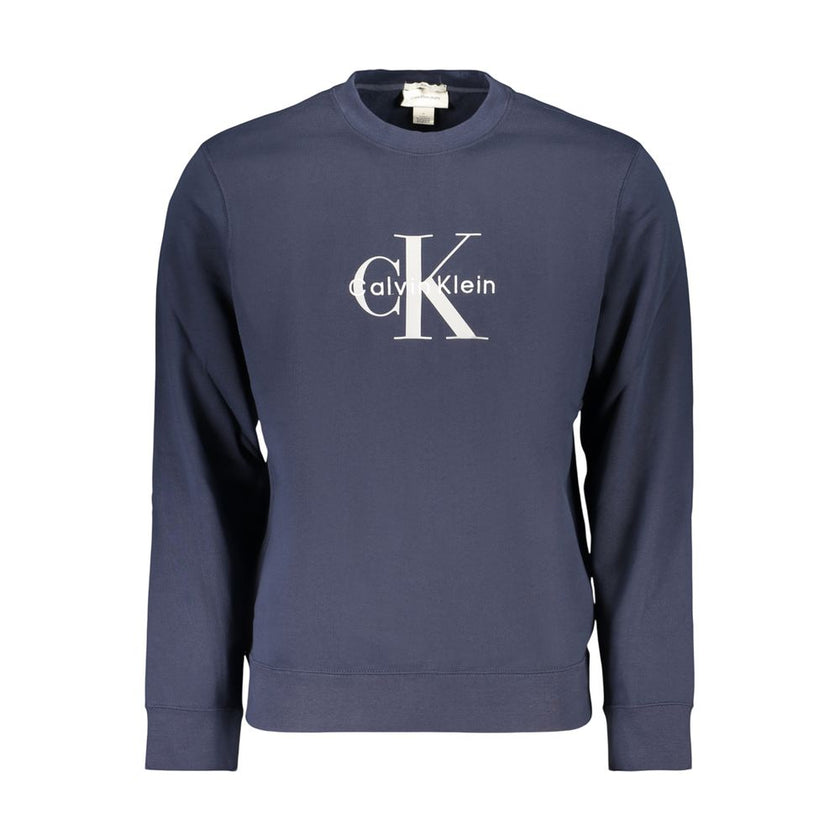 Calvin Klein Blaues Baumwoll-Sweatshirt für Herren