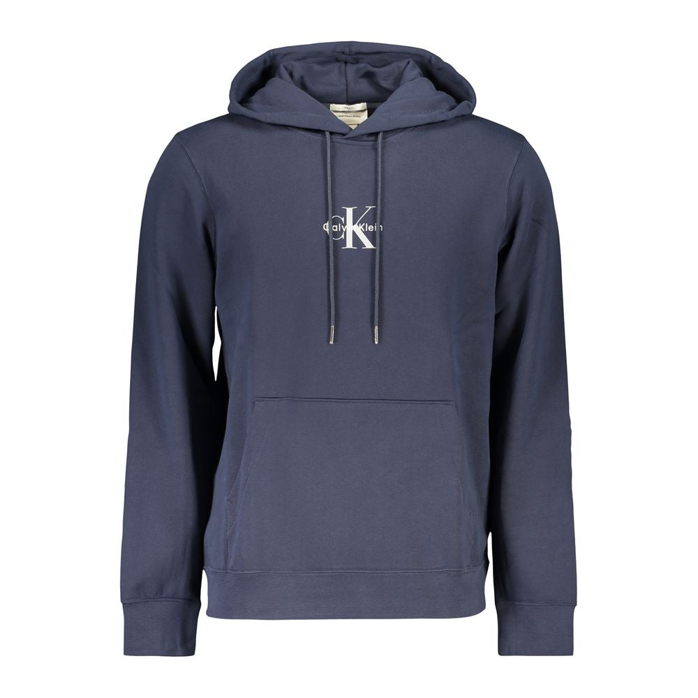Calvin Klein Men's Blue Cotton Sweater