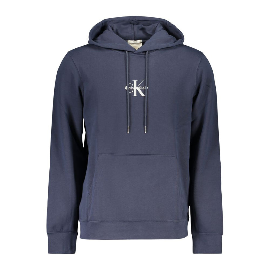 Calvin Klein Men's Blue Cotton Sweater