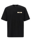 Jacquemus Schwarzes Baumwoll-T-Shirt