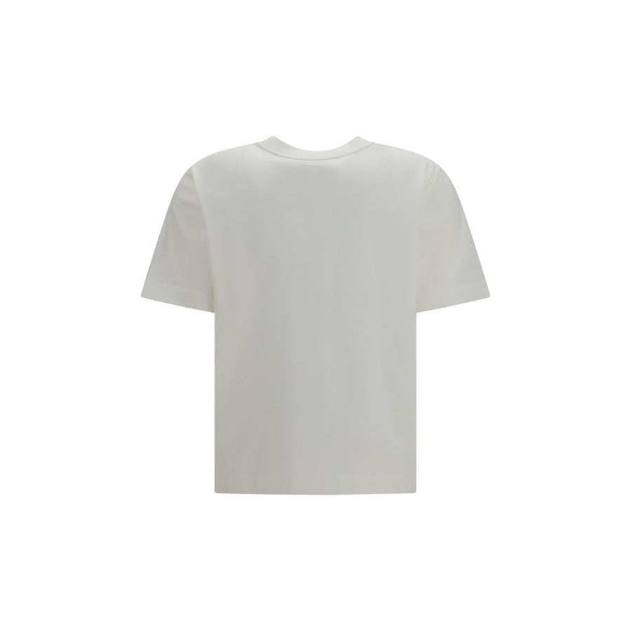 Burberry White Cotton T-Shirt