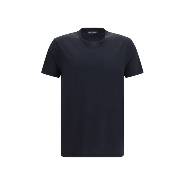 Tom Ford Schwarzes Baumwoll-T-Shirt