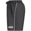 Hugo Boss Herrenshorts aus schwarzem Polyester