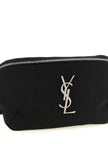 Saint Laurent Schwarze Umhängetasche aus Lammleder