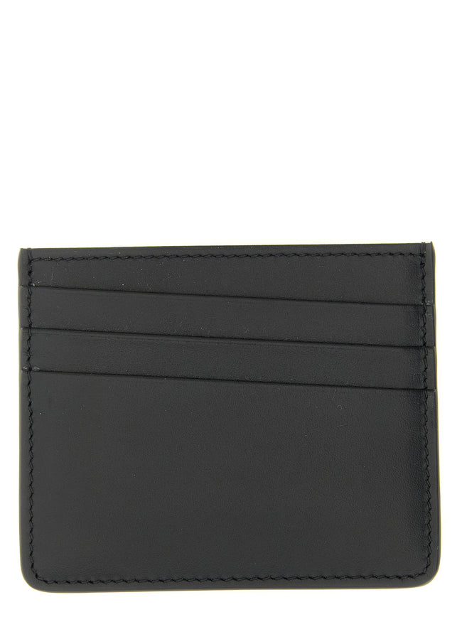 Maison Margiela Schwarzer Kalbsleder-Kartenetui