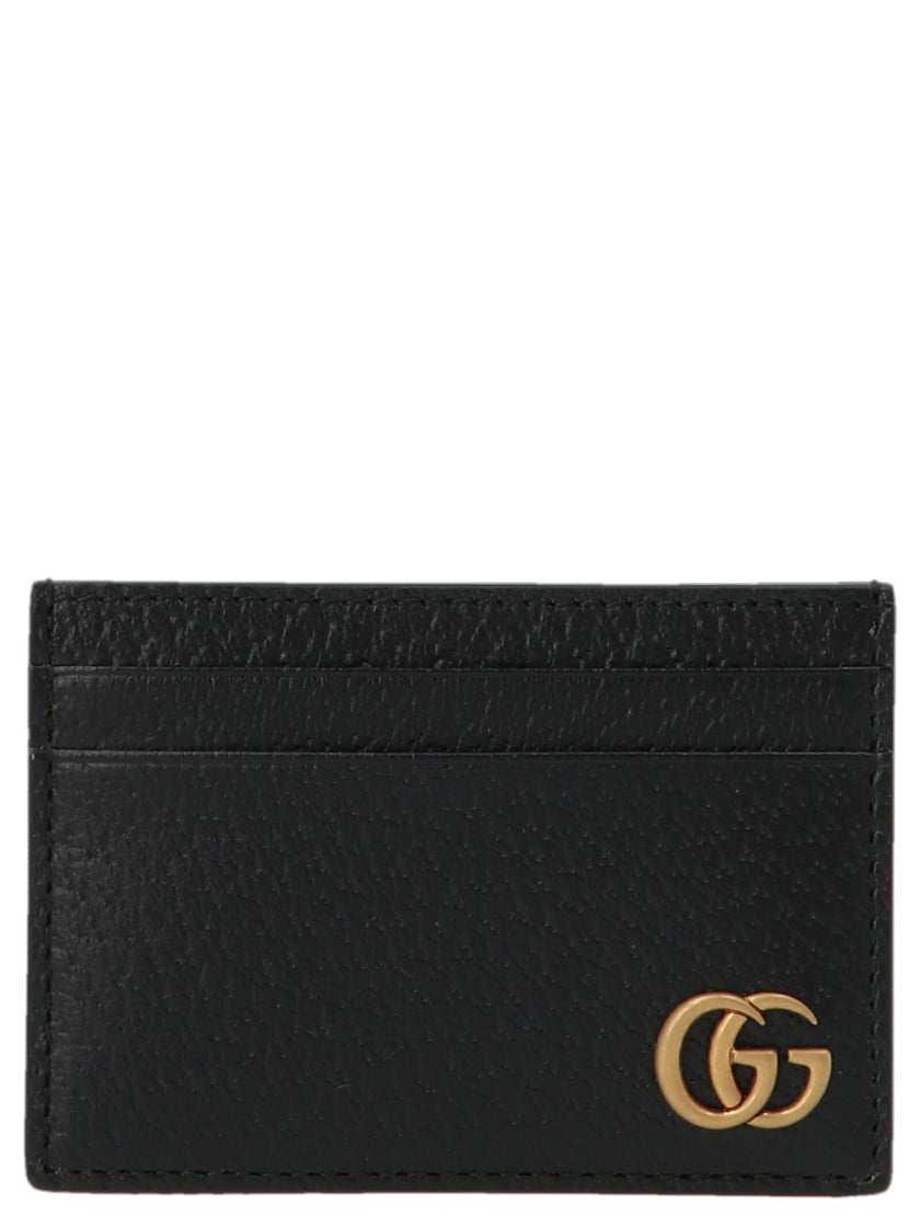 Gucci Schwarzer Kalbsleder-Kartenetui