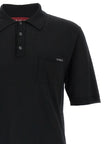 Gucci Schwarzes Woll-Poloshirt