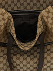 Gucci Braune Schultertasche aus Polyester