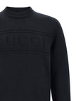 Gucci Blauer Baumwollcardigan