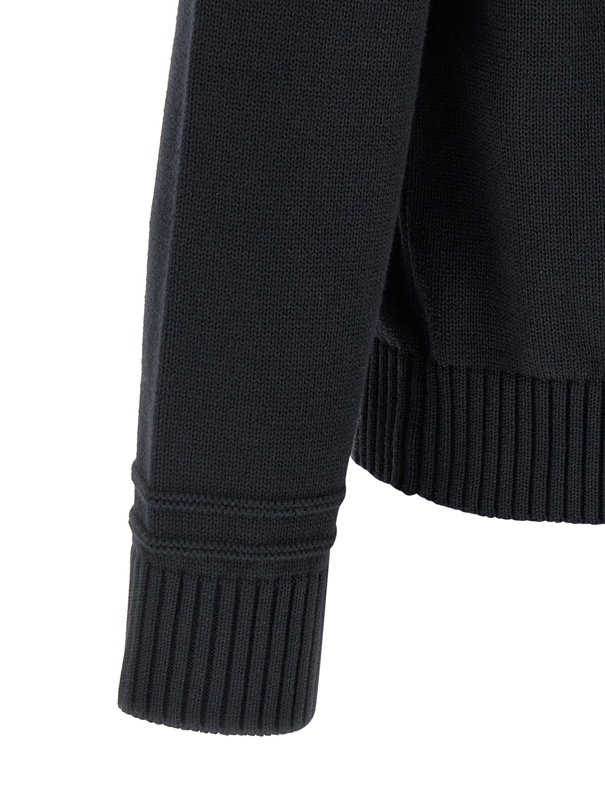 Gucci Blue Cotton Cardigan