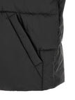Moncler Schwarze ärmellose Jacke aus Polyamid