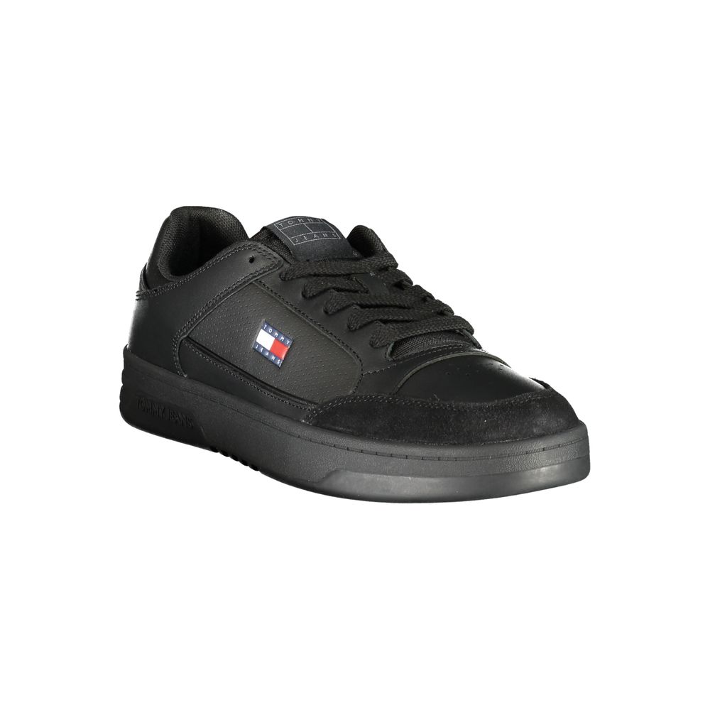Tommy Hilfiger Black Polyester Trainers