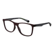 Polaroid Brille aus Burgunderfarbenem Polyester