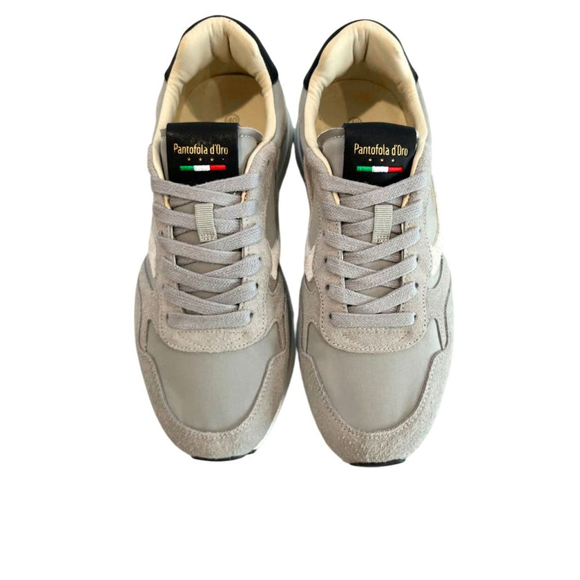 Pantofola D'Oro Grauer Wildleder-Sneaker für Herren