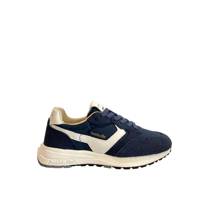 Pantofola D'Oro Blaue Wildleder-Sneaker für Herren