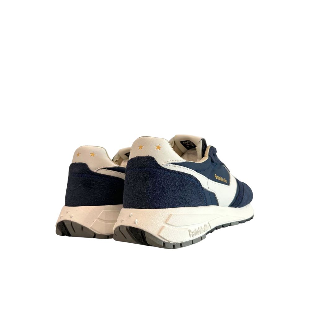 Pantofola D'Oro Blaue Wildleder-Sneaker für Herren