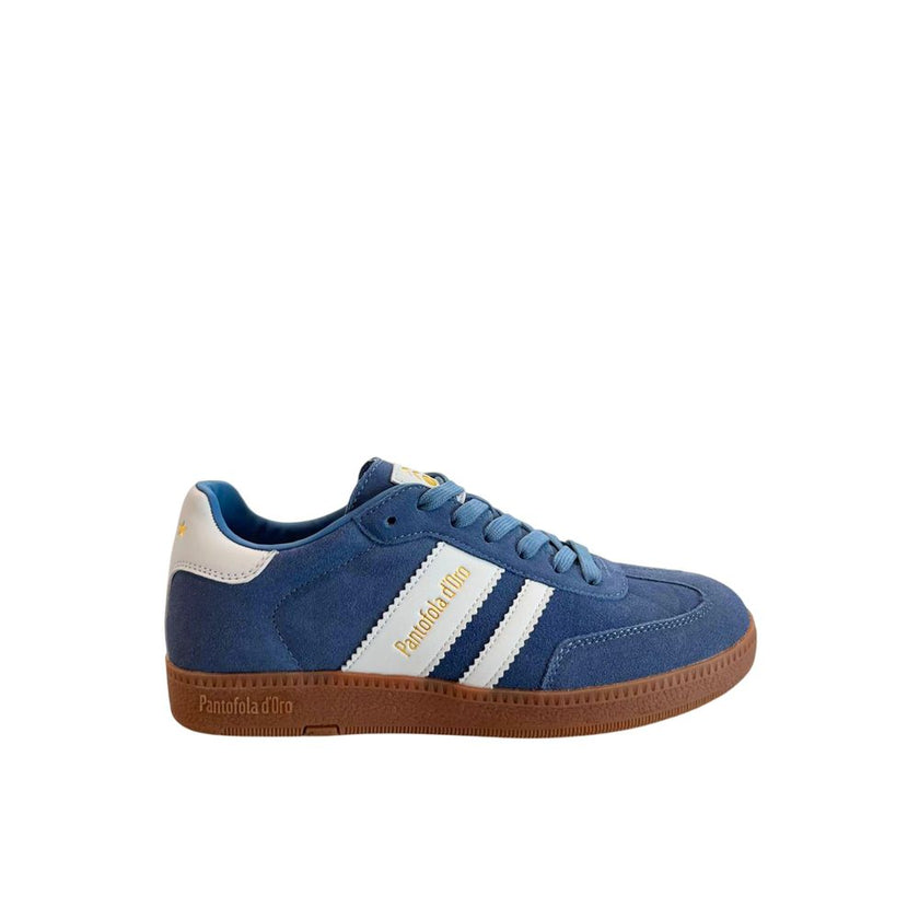 Pantofola D'Oro Blaue Wildleder-Sneaker für Herren
