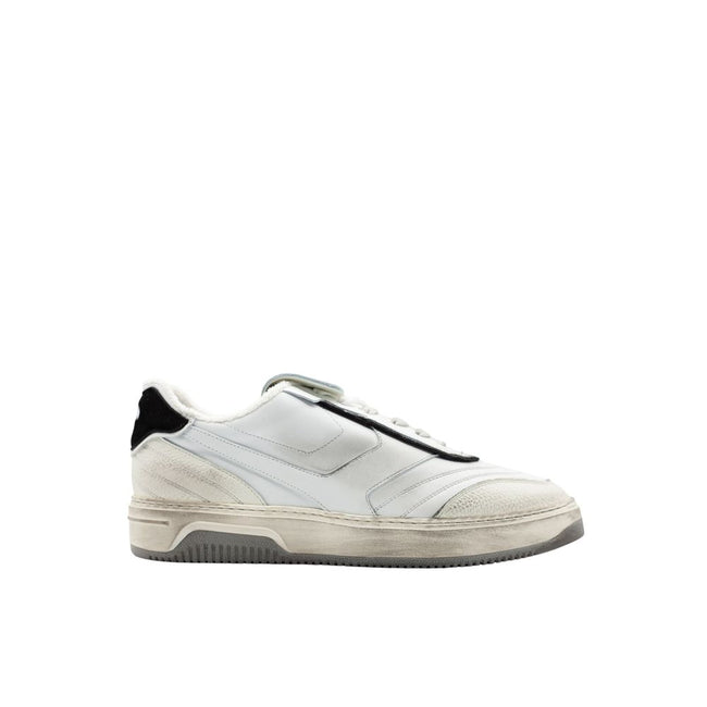 Pantofola D'Oro Herren-Sneaker aus weißem Wildleder