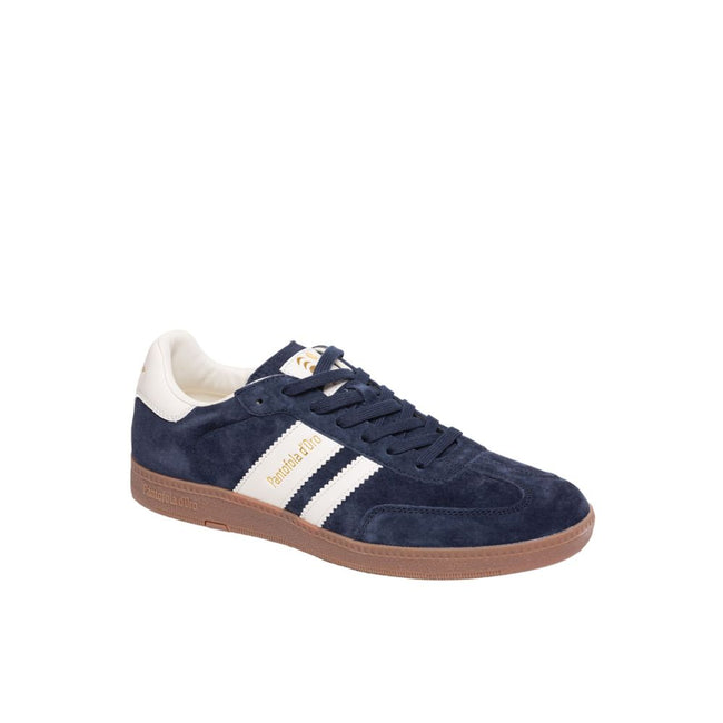 Pantofola D'Oro Herren Sneaker aus blauem Wildleder