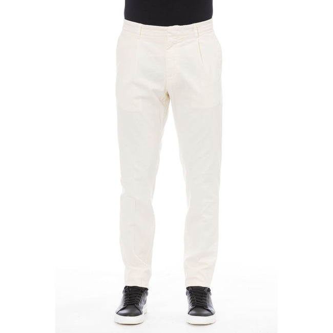 Peserico Beige Herren-Baumwollhose