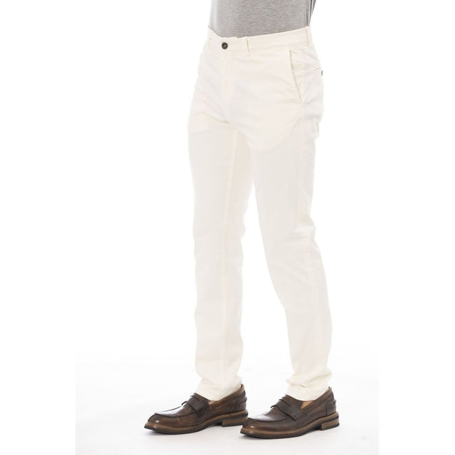 Peserico Beige Cotton Trousers