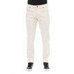 Peserico Bianco Baumwollhose für Herren