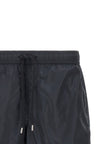 Moncler Blaue Cargo-Shorts aus Polyamid