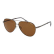 Barbour Graue Sonnenbrille aus Metall