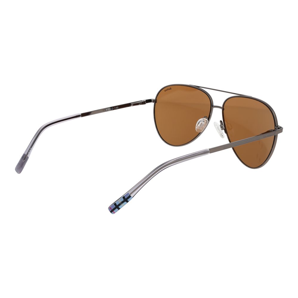Barbour Graue Sonnenbrille aus Metall