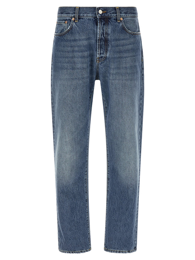 Department 5 blaue Relaxed-Fit-Baumwolljeans