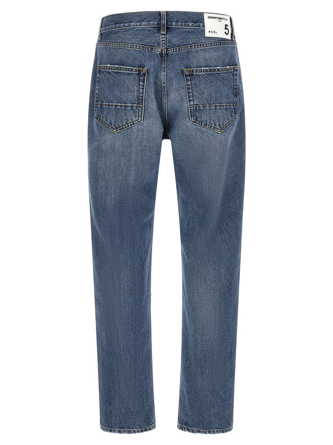 Department 5 blaue Relaxed-Fit-Baumwolljeans