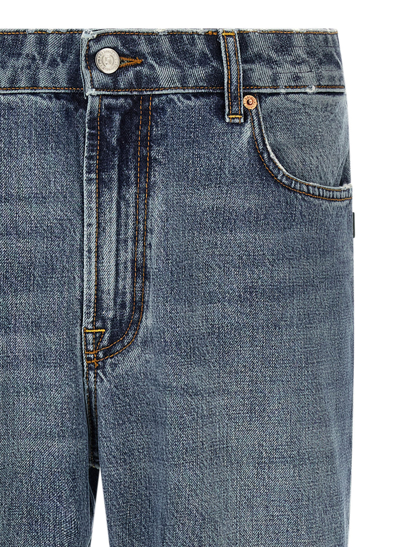 Department 5 Blaue Baumwolljeans im Relaxed Fit