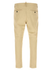 Dsquared² Beige Baumwoll-Cargo-Hose