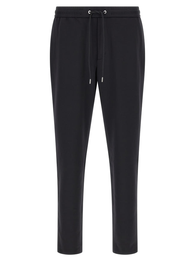 Moncler Schwarze Polyamid-Jogginghose