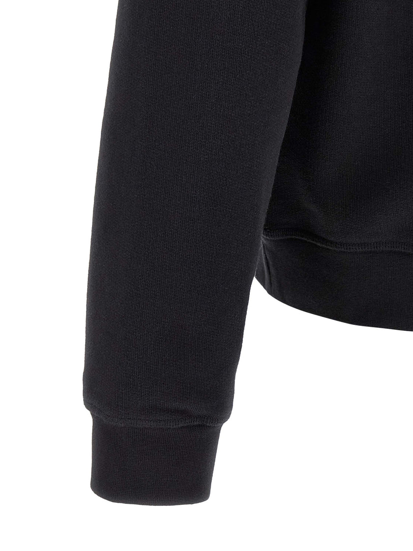 Dsquared² Schwarzer Baumwoll-Sweatshirt