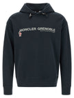 Moncler Grenoble Blauer Baumwoll-Sweatshirt