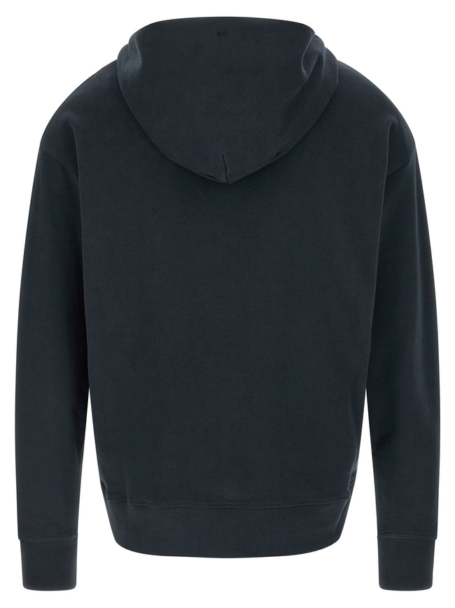 Moncler Grenoble blaues Baumwoll-Sweatshirt