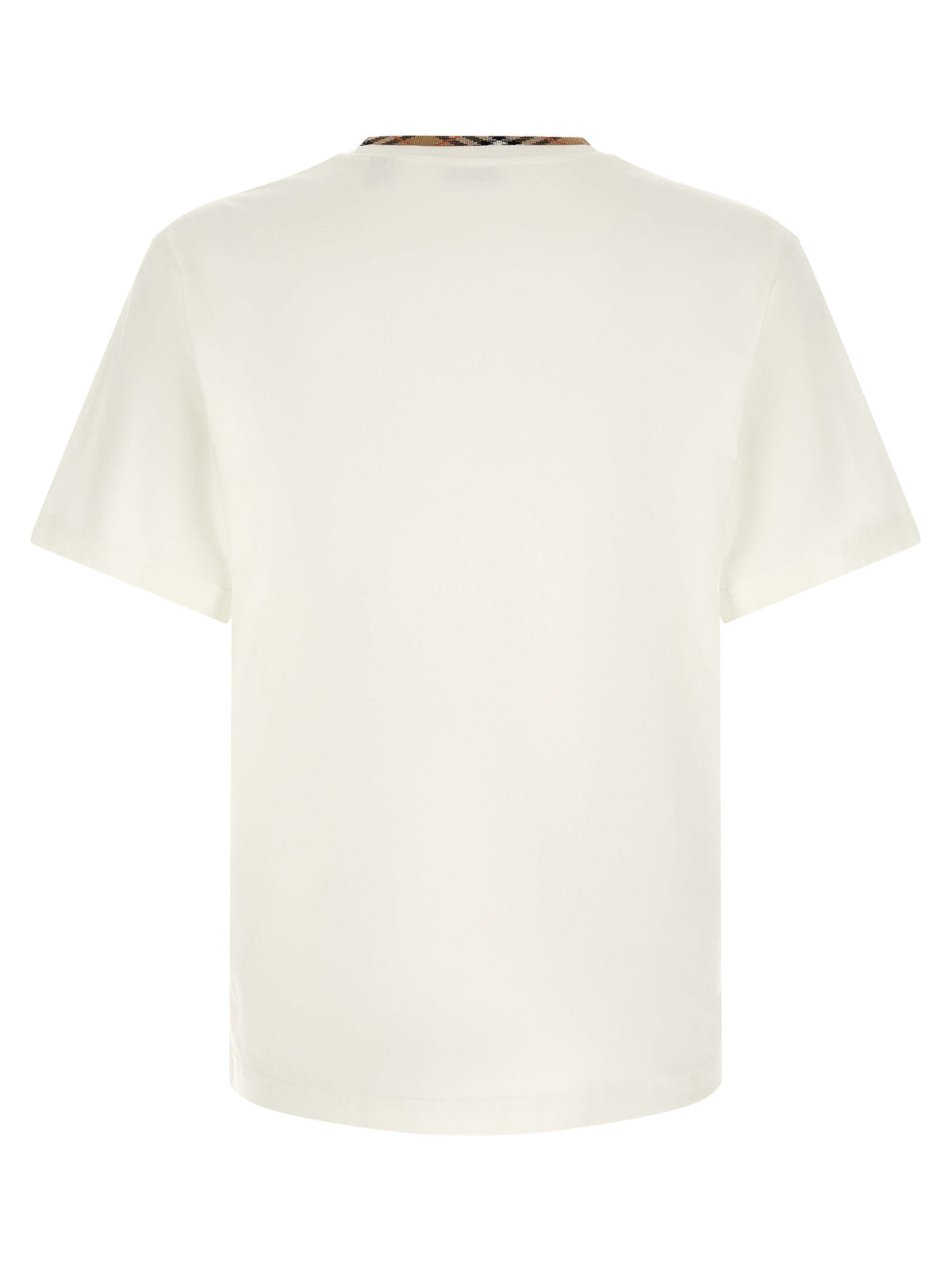 Burberry Weißes Baumwoll-T-Shirt