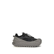 Moncler Graue Kalbsleder Bos Taurus Athletic Sneaker