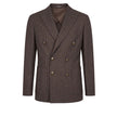 Peserico Braune Jacke aus Wolle für Männer
