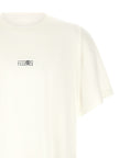 MM6 Maison Margiela Weißes Baumwoll-T-Shirt