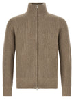 MM6 Maison Margiela Beige Wollmantel Lang