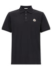 Moncler Blaues Baumwoll-Polohemd