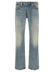 Diesel Blaue Jeans aus Baumwolle im geraden Schnitt
