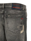 Diesel Graue Skinny Jeans aus Baumwolle