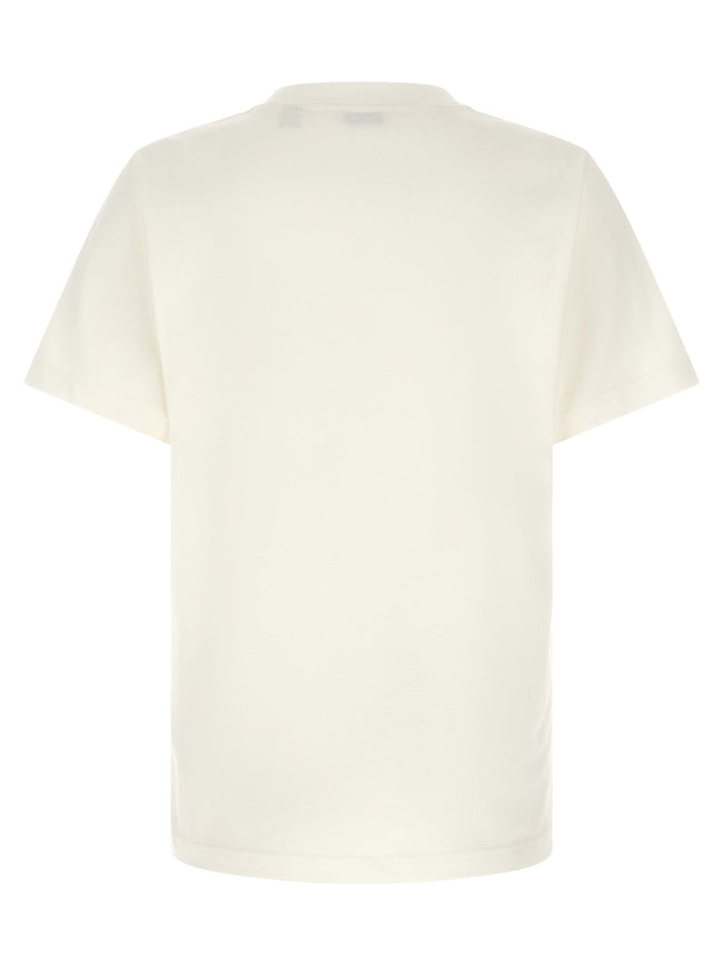 Burberry White Cotton T-Shirt