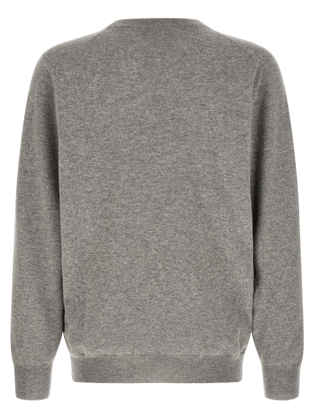 Brunello Cucinelli Grey Cashmere Cardigan