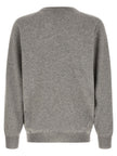 Brunello Cucinelli Grauer Kaschmir-Strickjacke