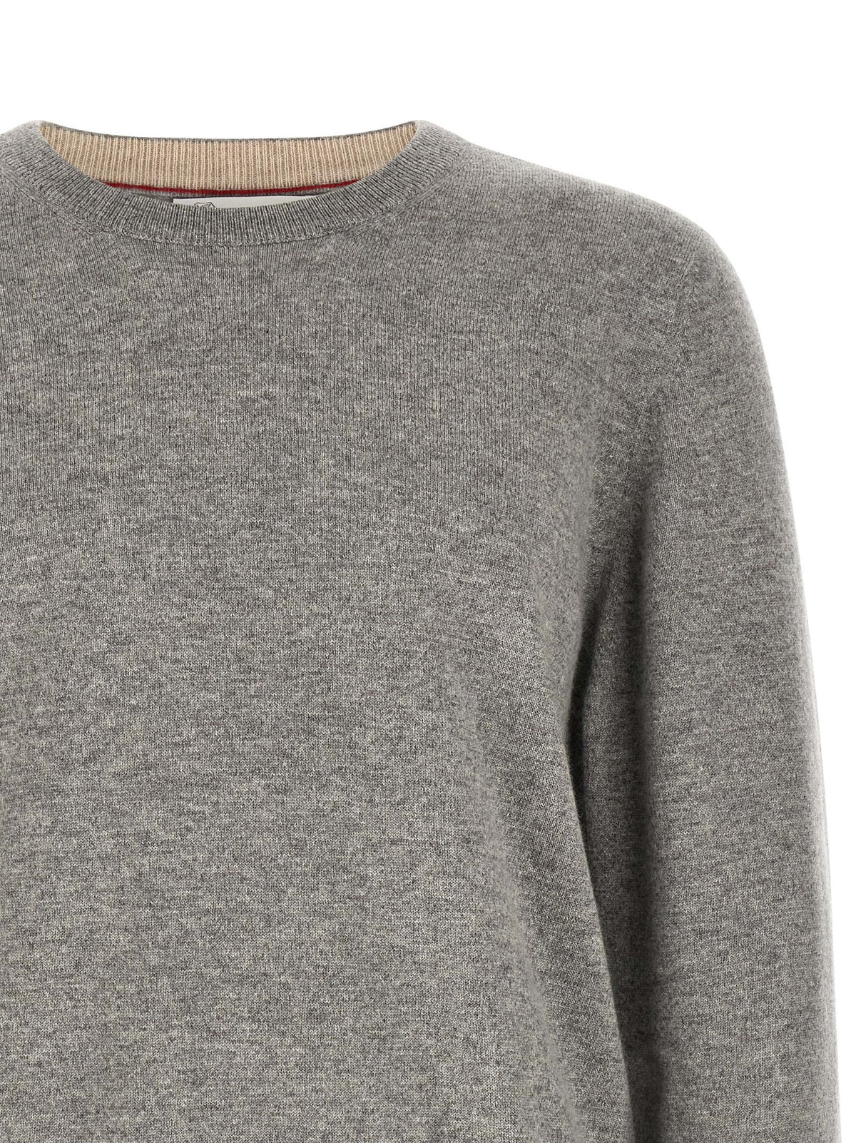 Brunello Cucinelli Grey Cashmere Cardigan